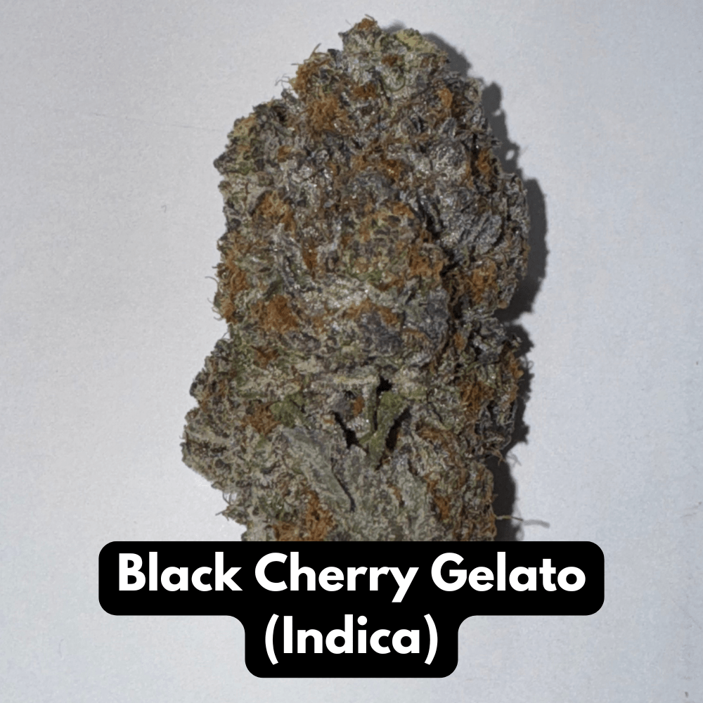 Natural THC-A Flower (Indica ~ Black Cherry Gelato)