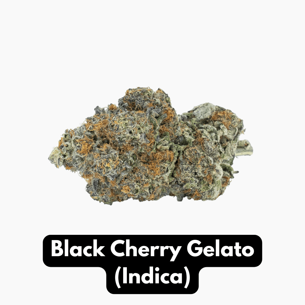 Natural THC-A Flower (Indica ~ Black Cherry Gelato)