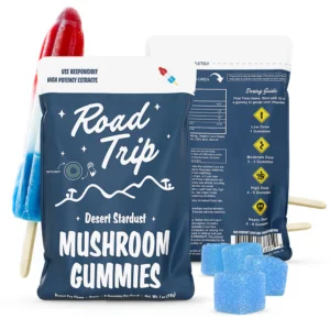 Road Trip Desert Stardust Mushroom Gummies (8 Count) - Sunset Punch