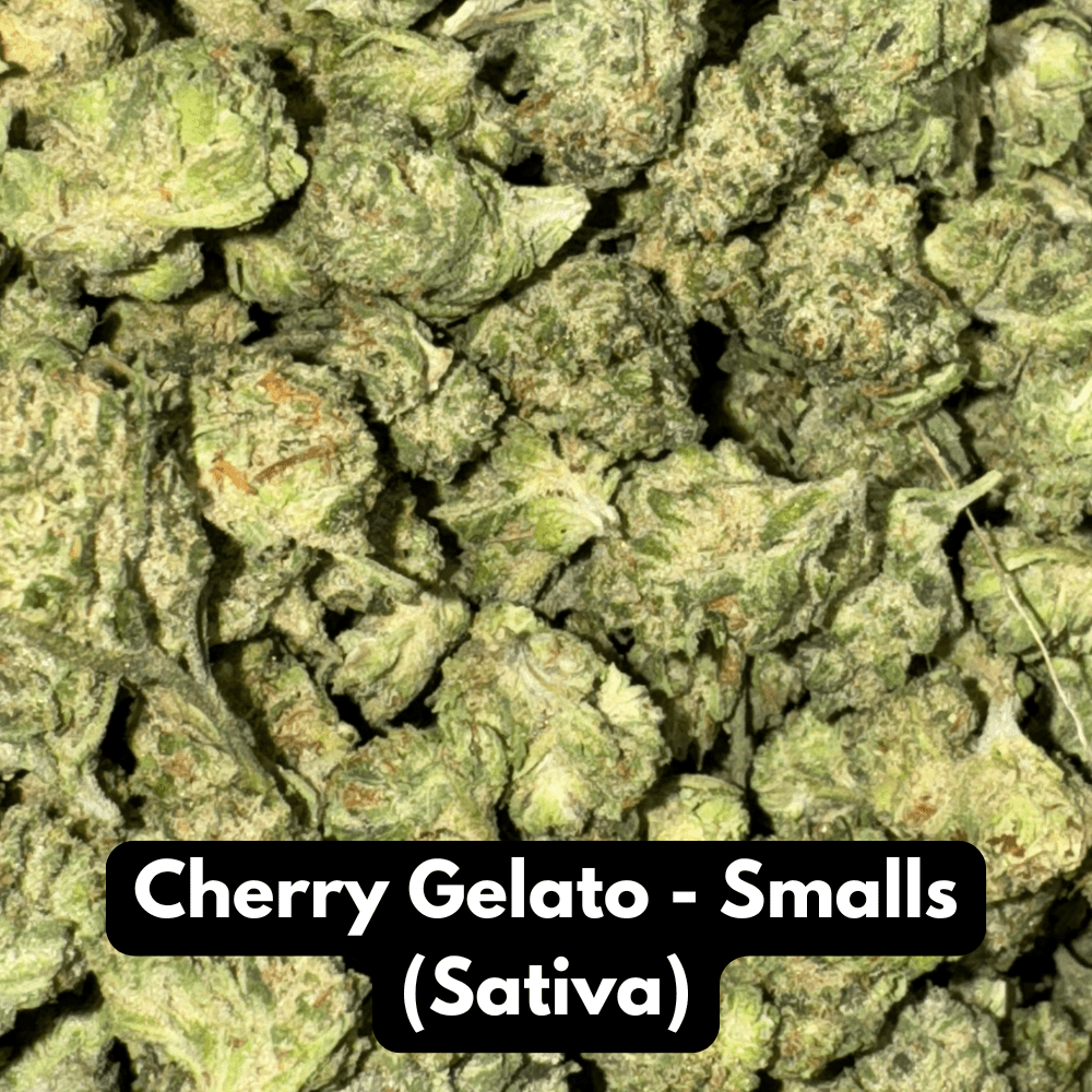 Natural THC-A Flower (Sativa ~ Cherry Gelato - Smalls)