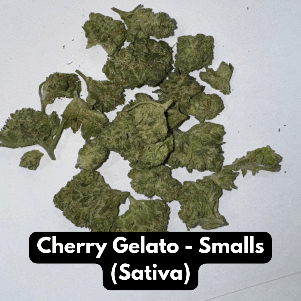 Natural THC-A Flower (Sativa ~ Cherry Gelato - Smalls)