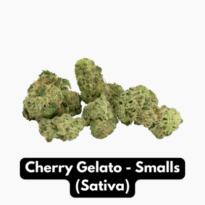 Natural THC-A Flower (Sativa ~ Cherry Gelato – Smalls)