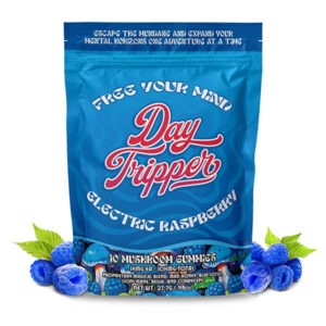 Day Tripper Mushroom Gummies - Electric Raspberry