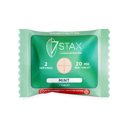 7Stax Premium 7-OH Kratom Alkaloid Tablets (20mg – 1 Count)