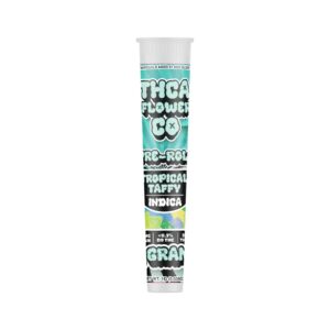 THCA Flower Co 1 Gram THC-A Joint - Tropical Taffy - Indica