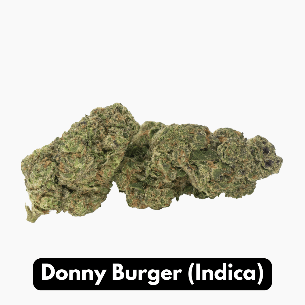 Natural THC-A Flower - Indica Strain ~ Donny Burger