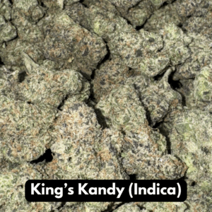 Natural THC-A Flower (Indica - King's Kandy)