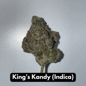 Natural THC-A Flower (Indica - King's Kandy)