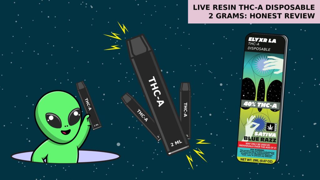 Live Resin THC-A Disposable 2G: Honest Review