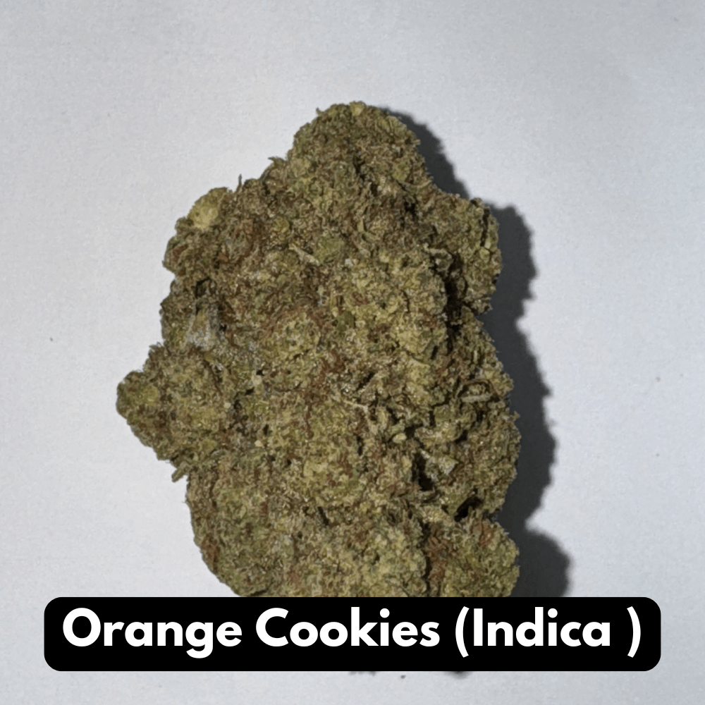 Buy Natural THC-A Flower - Indica Strain ~ Orange Cookies