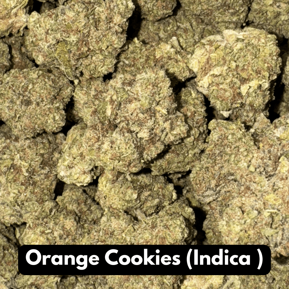 Buy Natural THC-A Flower - Indica Strain ~ Orange Cookies