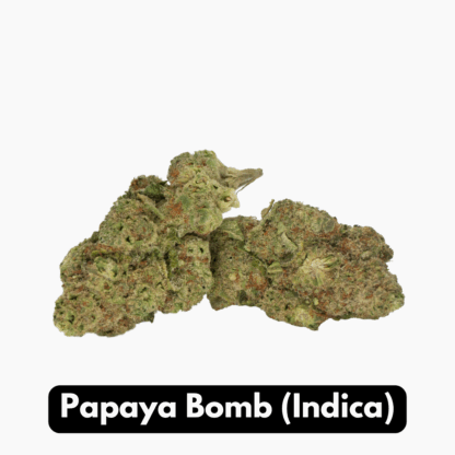 Natural THC-A Flower (Indica ~ Papaya Bomb)