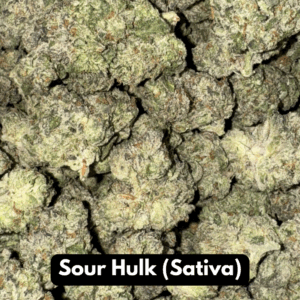 Natural THC-A Flower (Sativa - Sour Hulk)