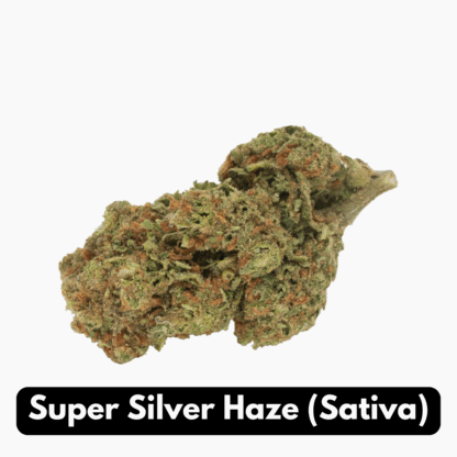 Natural THC-A Flower (Sativa ~ Super Silver Haze)