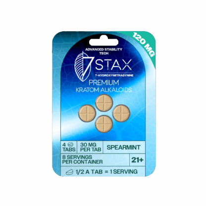 7Stax Premium 7-OH Kratom Alkaloid Tablets (120mg – 4 Count)