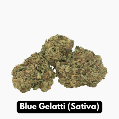 Natural THC-A Flower (Sativa ~ Blue Gelatti)